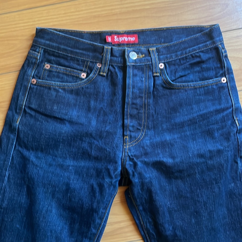 Supreme men’s button fly jeans / 30 slim - Picture 2 of 16
